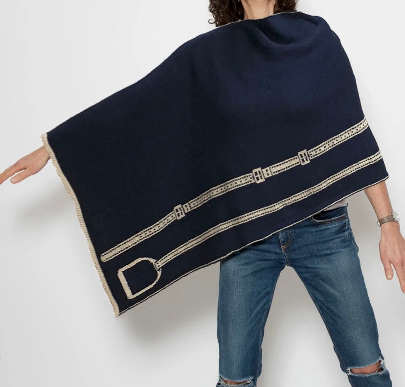 Equestrian Stirrup Poncho