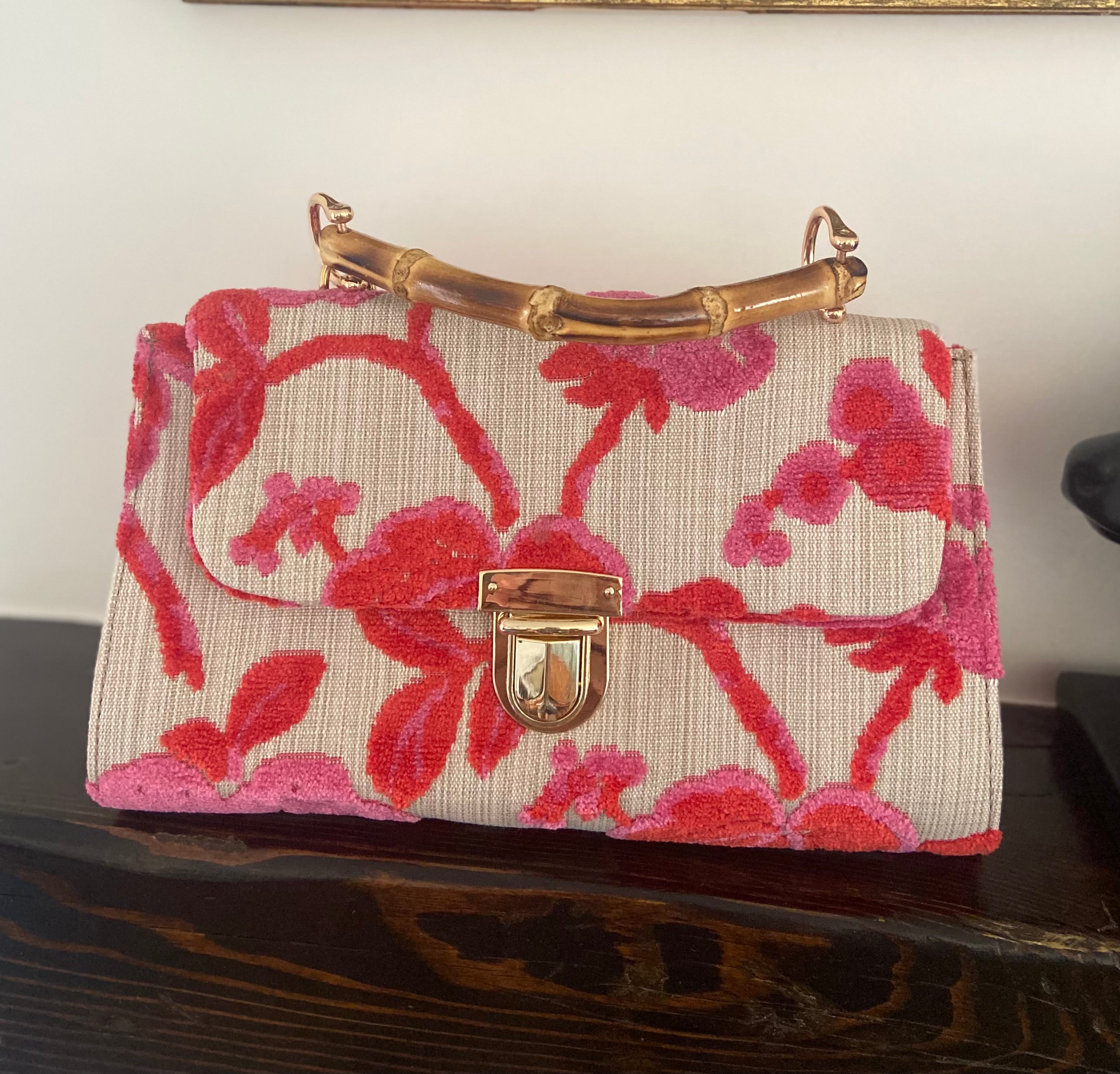 Versailles Collection - Lilly (Pink & Coral Chenille)