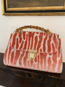 Versailles Collection - Lilly (Peach Zebra Chenille)