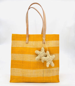 Maddy (Yellow Starfish Handbag)