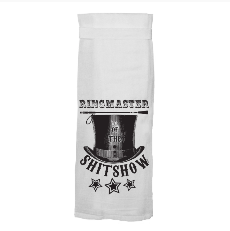"RingMaster of the...." Kitchen Towel