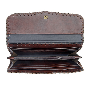 Harmony Wallet (Dark Blue Butterfly)